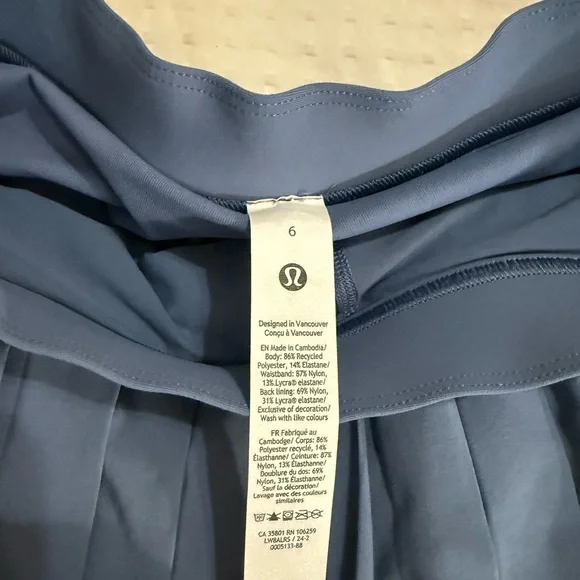 lululemon High-Rise Pleated Tennis Skirt - Picture 3 of 3